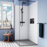 Receveur de douche - ceramia alda - ald15 - 12080g - pierre de synthse - gris mat - 120x80cm