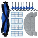 Rechange pour proscenic 850t robot aspirateur pi�ces brosse lat�rale vadrouille tissu hepa filtre chiffons ...