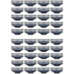 Recharges de lames de rasoir - okz - 40 pi�ces - compatibles mach 3 - 3 couches de nano - lames - bandes ...