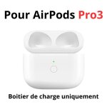 Rechargez vos airpods pro 3 en toute libert ? botier de charge sans fil avec led ? tui pratique & ...
