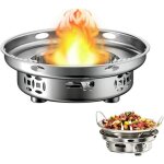 Réchaud à alcool portable réchaud de camping portable réchaud à alcool rond poêle à alcool à feu réglable ... Réchaud à alcool portable réchaud de camping portable réchaud à alcool rond poêle à alcool à feu réglable ...