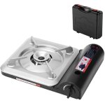 R�chaud � gaz de camping 3500w - ritonda - ultra - plat compatible gaz butane - avec anneau coupe - vent ...