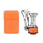 Réchaud à gaz - non spécifié - mini réchaud portable - base dorée - camping - léger Réchaud à gaz - non spécifié - mini réchaud portable - base dorée - camping - léger