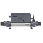 R�chauffeur �lectrique vulcan digital - 29 x 24 x 64 cm - 12 kw triphas� - gris