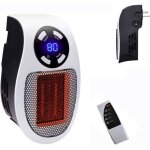 Rchauffeur despace 500 w radiateur lectrique  prise murale avec thermostat et minuterie rglables ...