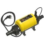 Rchauffeur piscine - nano - 3 kw - noir - monophas - pour piscine 20 m3
