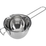 Rcipient  bain - marie - ynkkvre - 11 cm - acier inoxydable - pratique - pour droitiers et gauchers ...