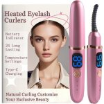 Recourbe - cils �lectriquerecourbe - cils chauffant - 3 r�glages de temp�rature - affichage led - rechargeable ...
