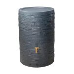 Récupérateur deau - graf distribution - arondo 250 l - plastique - cuve aérienne - gris Récupérateur deau - graf distribution - arondo 250 l - plastique - cuve aérienne - gris