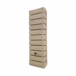 Récupérateur deau mural grandval 300l imitation bois beige avec kit raccord chéneau inclus Récupérateur deau mural grandval 300l imitation bois beige avec kit raccord chéneau inclus