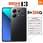 Redmi note 13 noir 8 go + 256 go