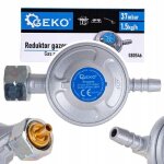 Rducteur de gaz pour bouteille de gaz propane butane 37mbar 15kg / h geko
