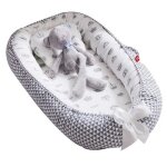 Reducteur de lit bebe cocon r�ducteur lit b�b� baby nest cocoon pour nouveau - n� nourrisson coussin ...