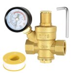 Reducteur de pression eau dn15 1 / 2 pouce avec manometre pression eau rducteur de pression deau limiteur ...