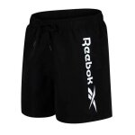 Maillot de bain - reebok - yestin - noir - taille lastique - poches latrales
