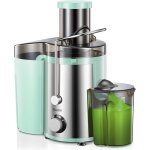 Reemix centrifugeuse extracteur de jus 800w centrifugeuse fruits et legumes  2 vitesses 65 mm large ...