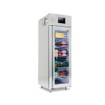 Rfrigrateur 700 litres en inox gn 2 / 1 avec porte en verre - 2 / + 8c isolation 85 mm - wifi - virtus ...