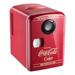 R�frig�rateur / chauffe - eau thermo�lectrique portable coca - cola 12 v 4 litres / 6 canettes avec haut ...