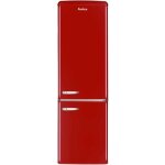 Réfrigérateur combiné amica ar8242r rouge - classe énergétique a - volume 244 l - eclairage led Réfrigérateur combiné amica ar8242r rouge - classe énergétique a - volume 244 l - eclairage led