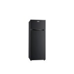 Rfrigrateur double porte frigelux rdp215ne ? 204 l ? noir 54 x 525 x 143 cm ? classe e ? clayettes ...