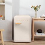 R�frig�rateur r�tro - create - 107l - esth�tique ann�es 50 - grande capacit� - fonctionnel