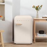 Rfrigrateur rtro - 107l - esthtique annes 50 - eco friendly - compartiment