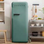 Rfrigrateur rtro - 281l - grande capacit - esthtique vintage.