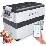 R�frig�rateur de voiture 45 l - euhomy - glaci�re �lectrique portable - panneau num�rique - energy class ...