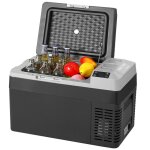 R�frig�rateur de voiture - duoku - 25l - cong�lateur � zone unique 12 v - r�glable de - 4 ? � 68 ?