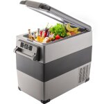R�frig�rateur voiture - mini glaci�re �lectrique 55l � compresseur portable pour v�hicule camping et ...