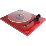 Platine vinyle - rega - planar 2 - rouge laqu� - cellule nd3 - moteur 24v silencieux