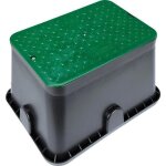Regard de vanne standard rectangulaire verrouillable arrosage automatique 50 x 37 x h30 cm