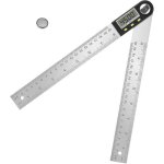 Règle dangle numérique rapporteur numérique en acier inoxydable 200 mm Écran lcd angle de mesure à 360° ... Règle dangle numérique rapporteur numérique en acier inoxydable 200 mm Écran lcd angle de mesure à 360° ...