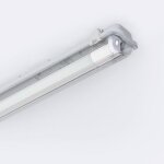 R�glette �tanche 120cm ip65 avec tube led cristal 18w 140lm / w 6000k blanc froid