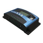 R�gulateur de charge de r�gulateur de panneau solaire mppt de batterie intelligente 12 v / 24 v avec ...