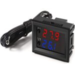 Régulateur de température dc 12v programmable - 50~110? avec sonde de capteur étanche ntc 10k Régulateur de température dc 12v programmable - 50~110? avec sonde de capteur étanche ntc 10k