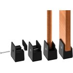 Rehausseur pieds de lit reglable de 2 pouces rehausseurs de meubles robuste de 5 cm support de 2000 kg ... Rehausseur pieds de lit reglable de 2 pouces rehausseurs de meubles robuste de 5 cm support de 2000 kg ...