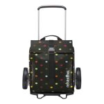 Reisenthel chariot de courses noir multicolore pour femme et homme - citycruiser dots 290227