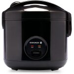 Reishunger cuiseur riz (rice cooker) & cuiseur  vapeur noir avec fonction de maintien au chaud - 1. ...