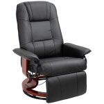 Fauteuil confortable pour regarder la tlvision en cuir synthtique avec repose - pieds pivotant  360 ...