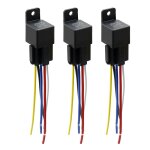 Relais circuit auto x autohaux 48v 40a spdt automobile r�transmetteur 5 broche 5 fils prise harnais 3pcs ...
