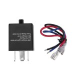 Relais de fr�quence r�glable � 3 broches pour moto clignotant led