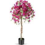 Relax4life arbre artificiel 135 cm avec fleurs azalée artificiel en pot de ciment plante décorative pour ... Relax4life arbre artificiel 135 cm avec fleurs azalée artificiel en pot de ciment plante décorative pour ...