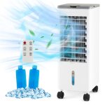 Relax4life climatiseur mobile sans �vacuation 3 en 1 double r�servoir deau 28 l minuterie 12h 3 modes ...