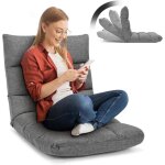 Relax4life fauteuil bas réglable en 14 angles chauffeuse convertible fauteuil paresseux 1 place charge ... Relax4life fauteuil bas réglable en 14 angles chauffeuse convertible fauteuil paresseux 1 place charge ...