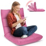 Relax4life fauteuil bas réglable en 14 angles chauffeuse convertible fauteuil paresseux 1 place charge ... Relax4life fauteuil bas réglable en 14 angles chauffeuse convertible fauteuil paresseux 1 place charge ...