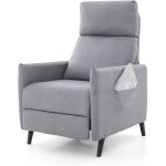 Relax4life fauteuil inclinable avec dossier et repose - pieds rglables fauteuil rembourr de relaxation ...