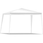 Relax4life tonnelle de jardin pliante 3x6m barnum pliant impermable sans parois protection solaire tente ...