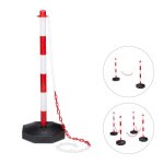 Relaxdays - 10020484302 - poteau de signalisation delimitation chaines barriere de parking 82 x 28 x ... Relaxdays - 10020484302 - poteau de signalisation delimitation chaines barriere de parking 82 x 28 x ...