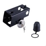 Relaxdays antivol remorque attelée et non - attelée protection contre le vol avec cadenas à disque et ... Relaxdays antivol remorque attelée et non - attelée protection contre le vol avec cadenas à disque et ...